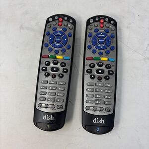 2 TV Remotes From Dish Network 20.1 IR 21.1 IR-Untested